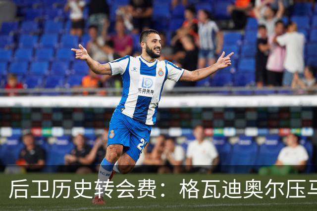 后卫历史转会费：格瓦迪奥尔压马奎尔居首，德里赫特、范戴克在列